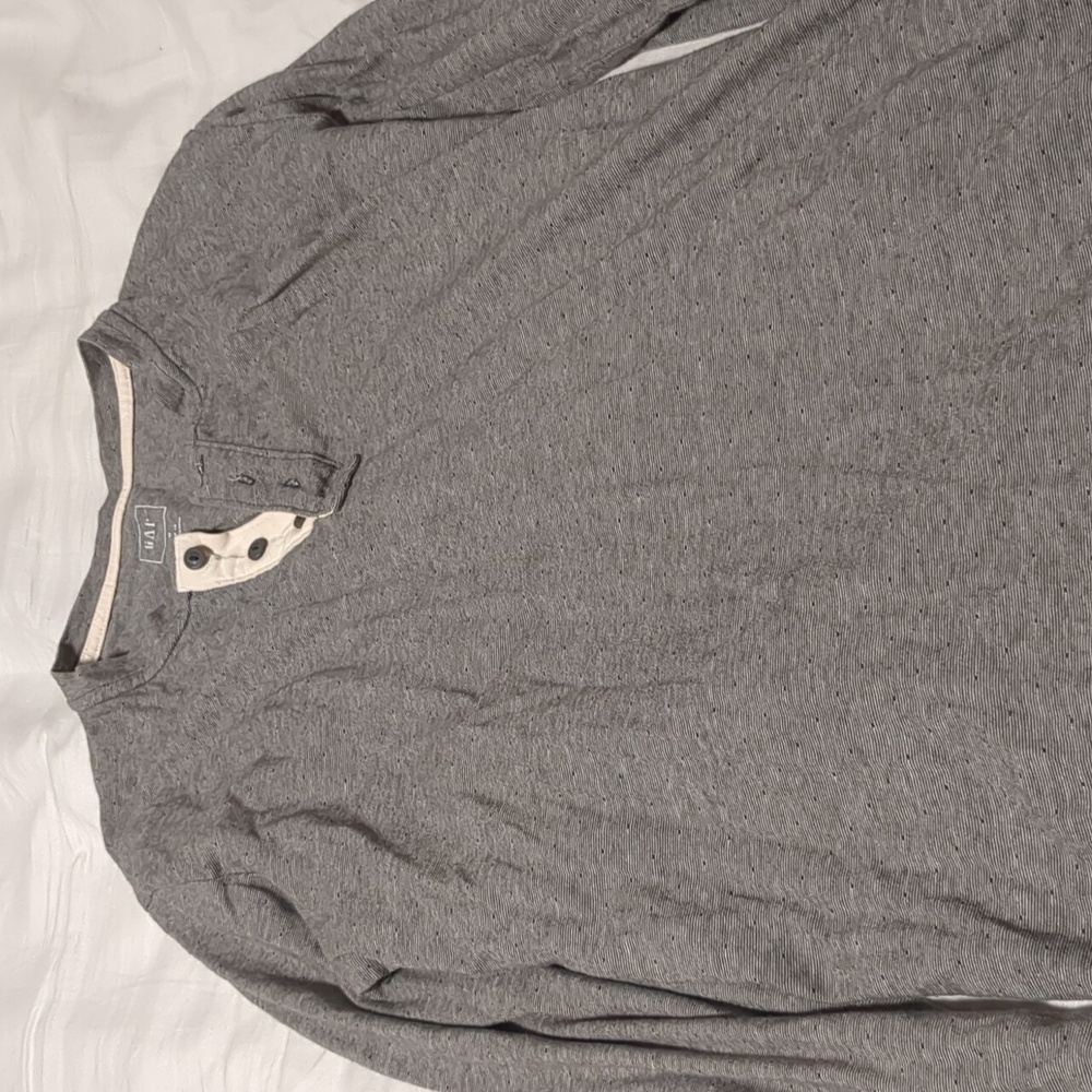 Henley sweater